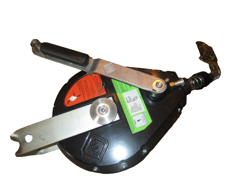 NEW IKAR 50' GALVANIZED SELF RETRACTING LIFELINE