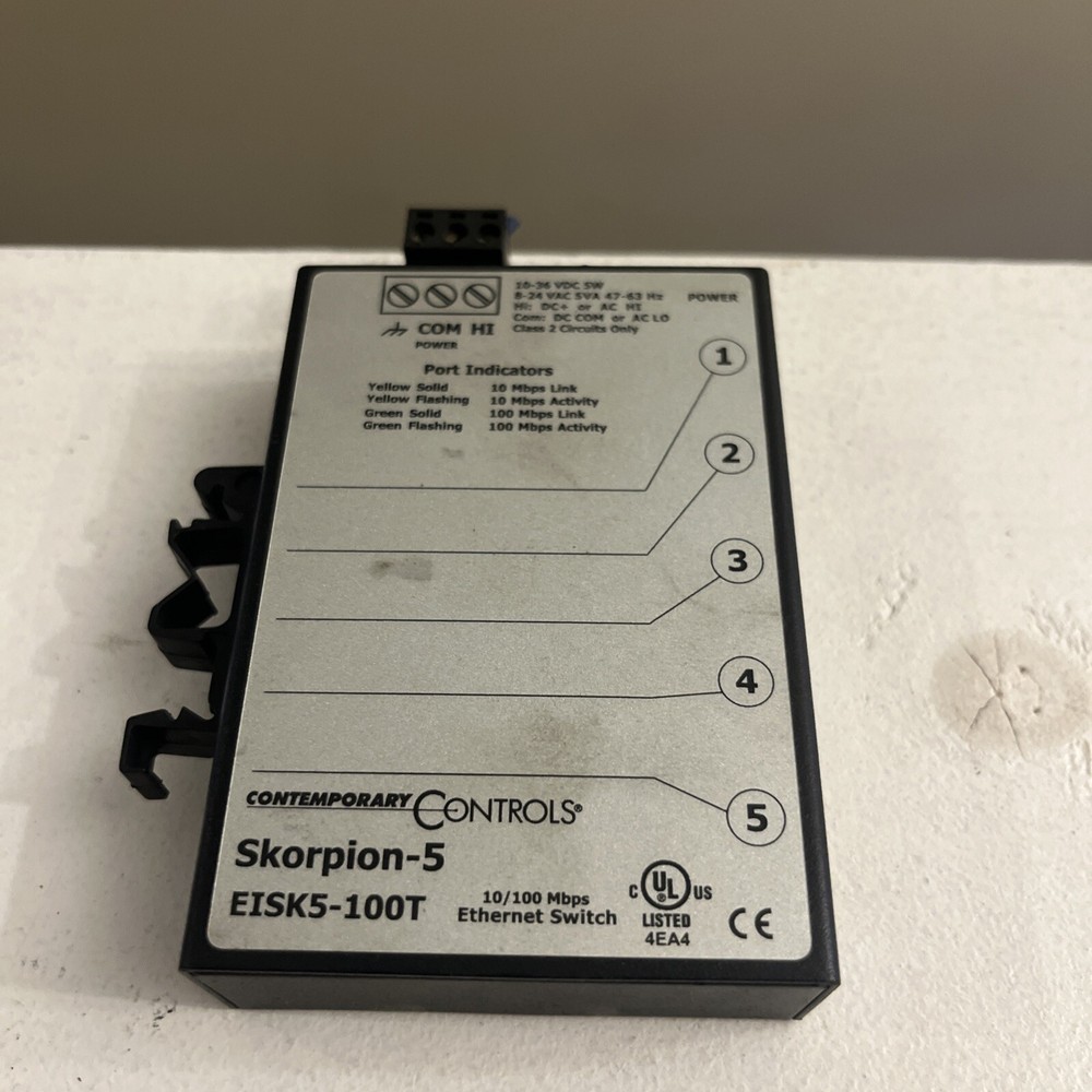 Used Skorpion- 5 EISK5-100T Ethernet Switch