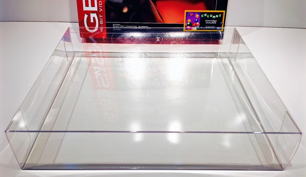 1 Console Box Protector For SOME.. NOT ALL!  SEGA GENESIS Model 2  (CHECK SIZE!)