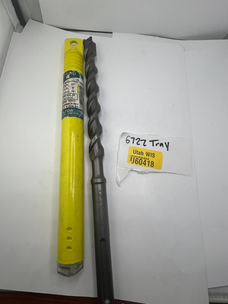 Relton 7/8" x 14" Multiple Cutter Pyramid Point Hammer Bit SDS-Max PMX-14-14