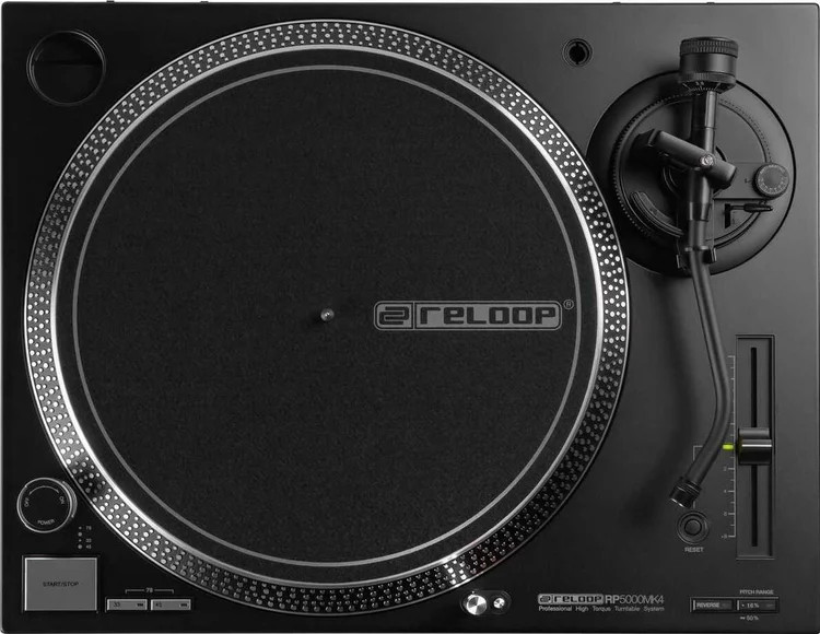 Reloop RP-5000 MK4 Professional High-torque Turntable System