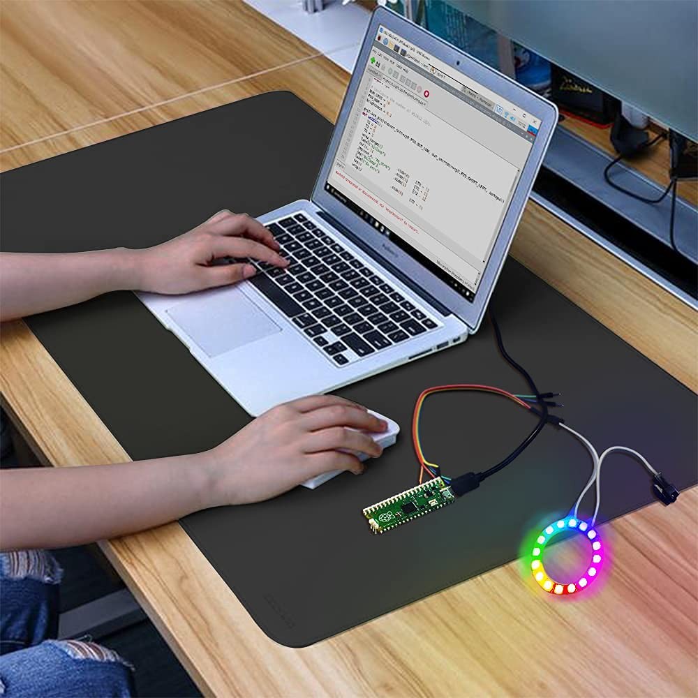 Basic Starter Kit for Raspberry Pi Pico, with Breadboard, I2C 1602 LCD Displa...