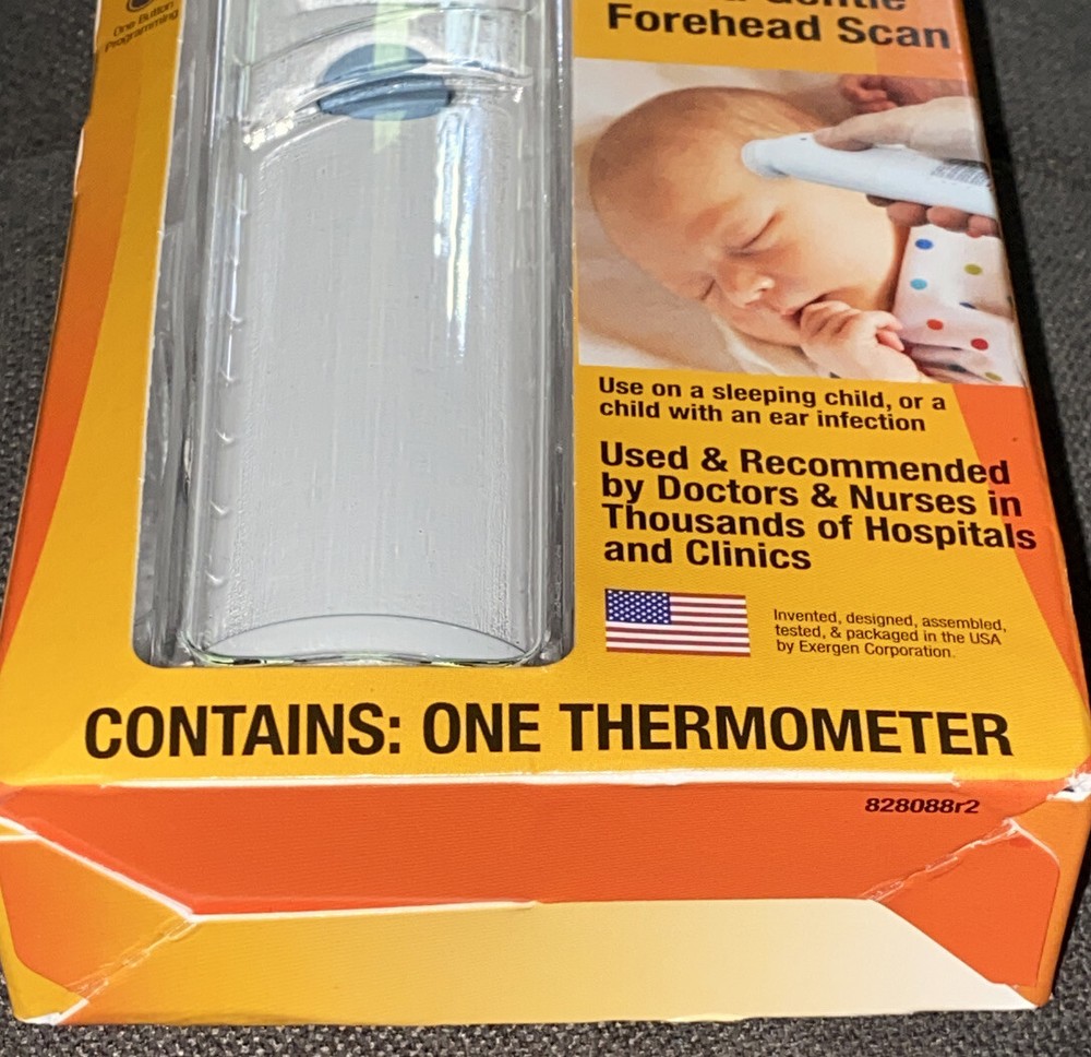 Exergen TemporalScanner Thermometer 🌡 with SmartGlow & One Button Programming