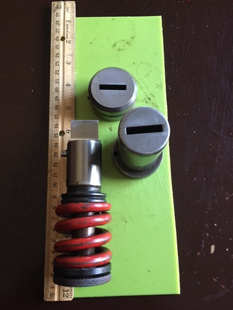 1 1/2 strippit .200x1.00 rectangular punch assembly