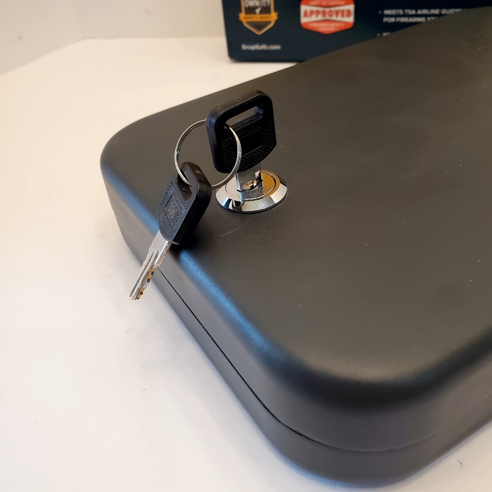 SnapSafe Large Lock Box NIB Handgun Firearm Storage