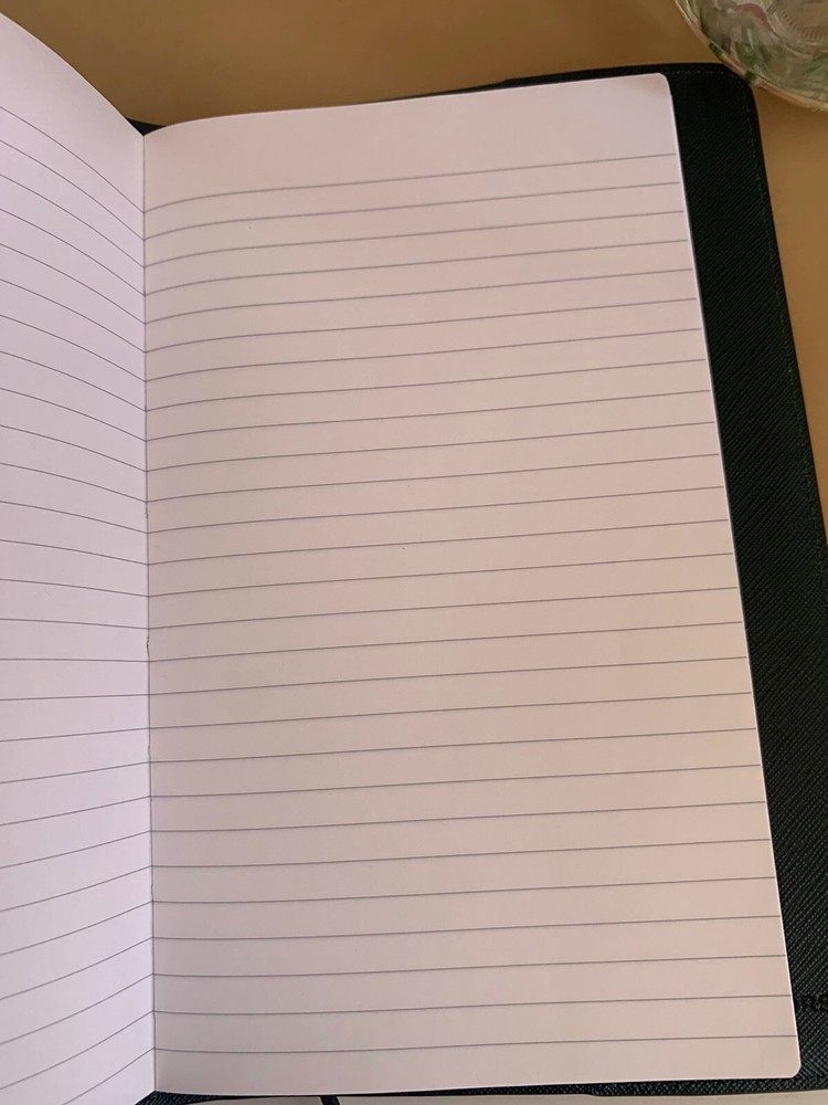 MICHAEL KORS MEDIUM LEATHER RACE GREEN JOURNAL NOTEBOOK-$128+