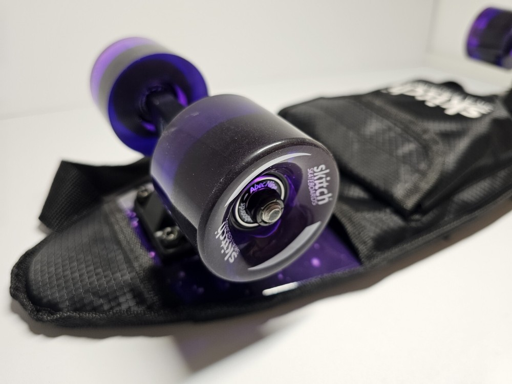 SKITCH Skateboard 22" Purple Galaxy NEW