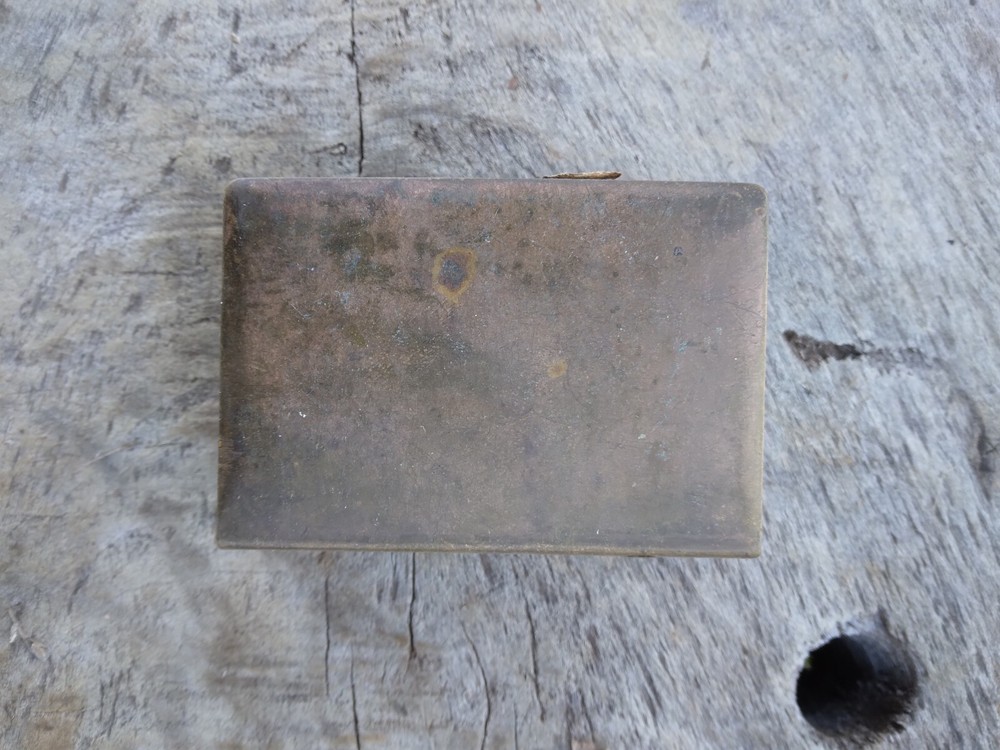 WW1 German Got Mit Uns Iron Cross Match Safe