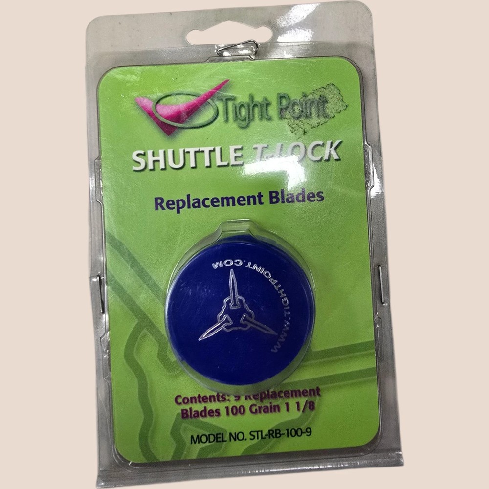 TightPoint Shuttle T-Lock Replacement Broadhead Blades 3-Pack Archery Hunting