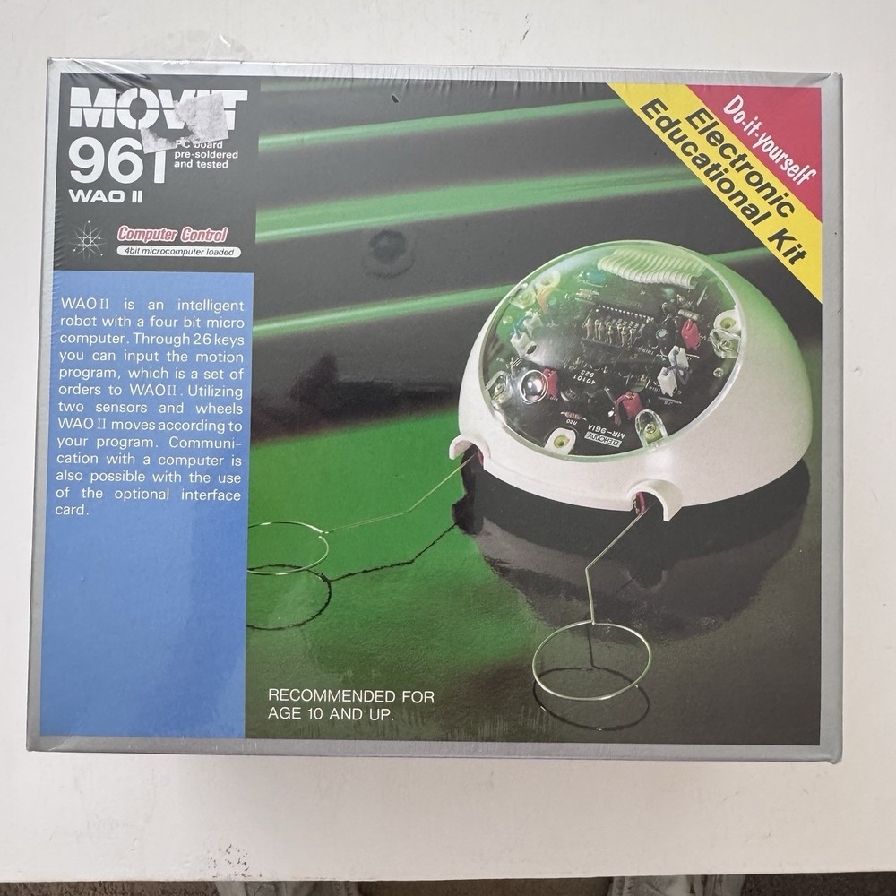 Movit - 961 WAO II Microcomputer Robot NEW Sealed
