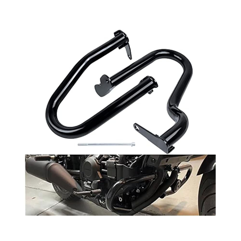 For Impact Absorbing Crash Bars, Durable Iron Construction for Motorcycle Frame