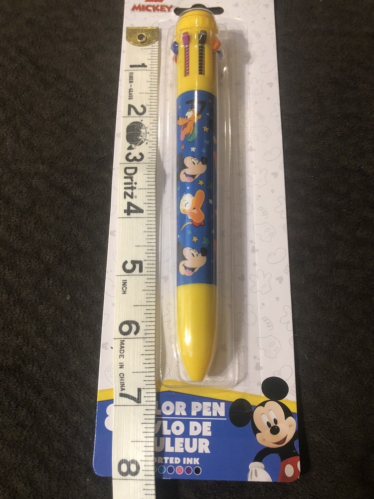 Disney Mickey Mouse Funhouse 8 Color Pen New