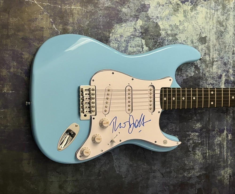 GFA She Blinded Me with Science * THOMAS DOLBY * Signed Electric Guitar COA