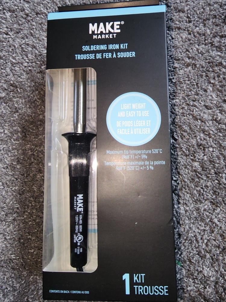 Make Market Soldering Iron Kit, Lightweight
