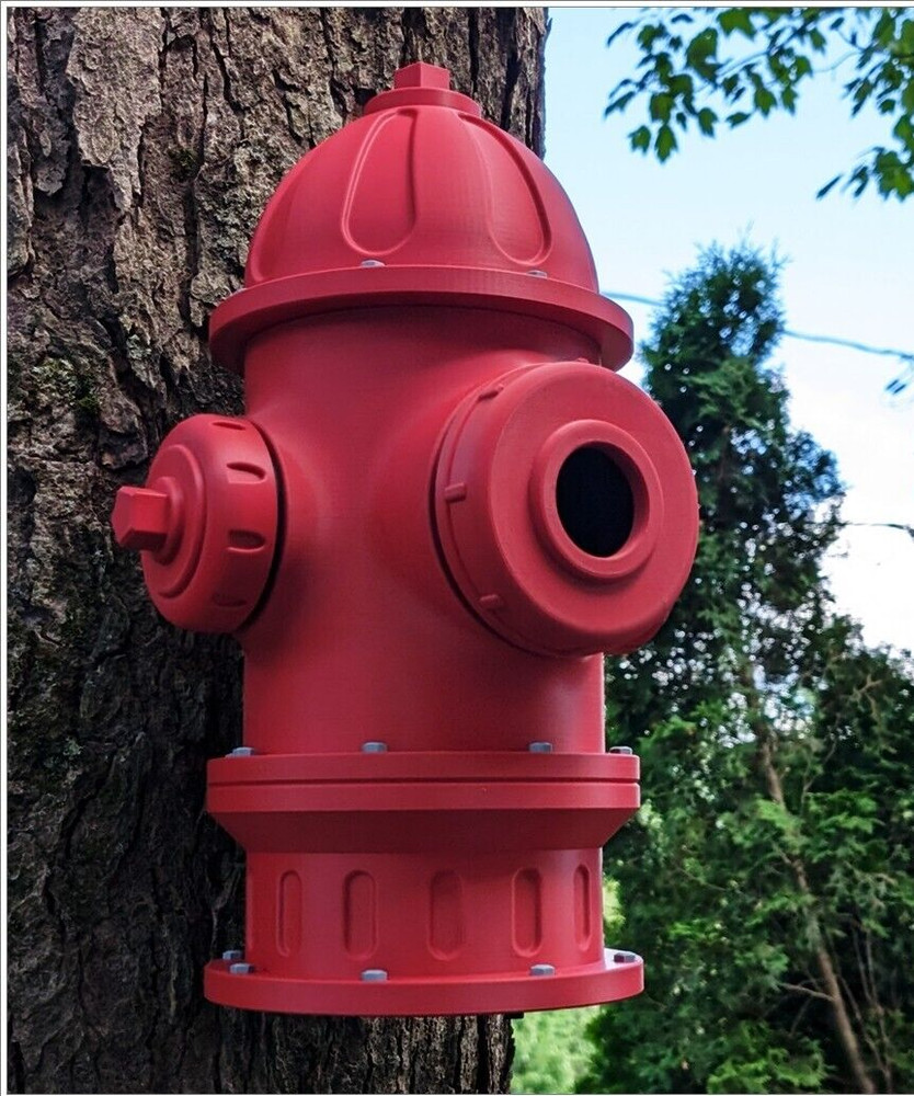 Fire Hydrant Bird House