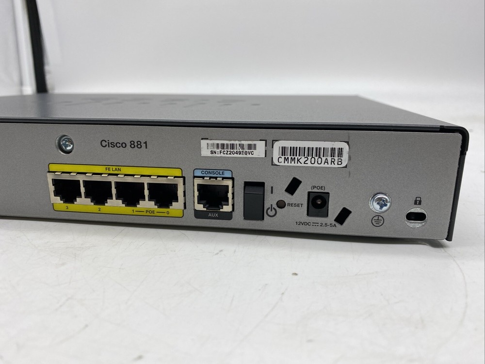 Cisco C881-K9 V02 Integrated Services Router