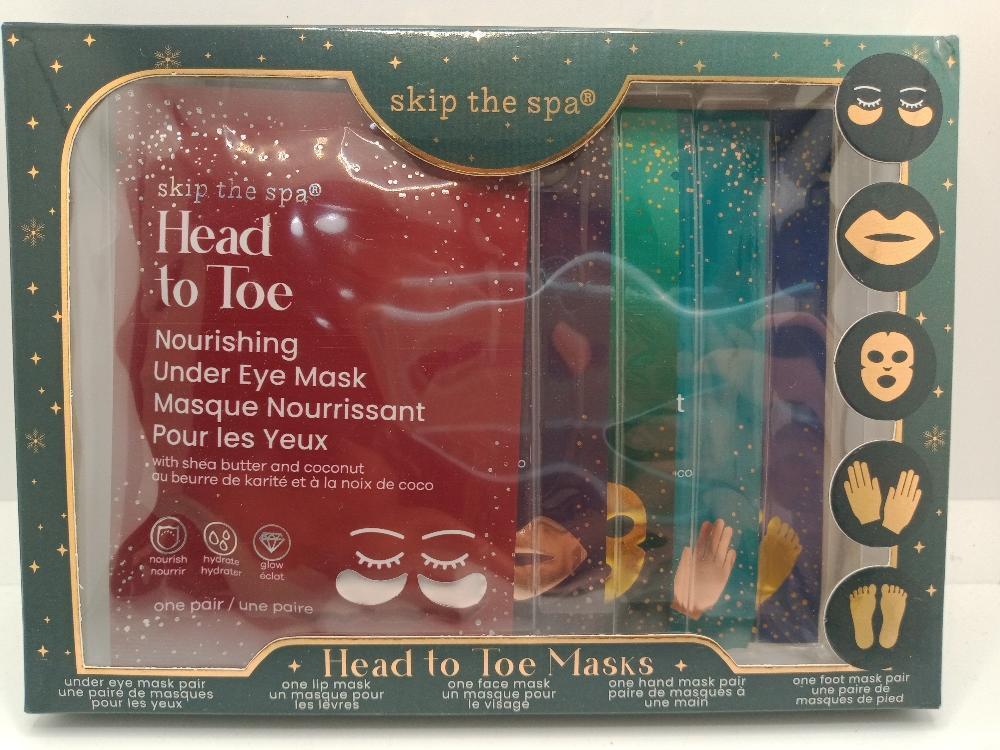 Skip the Spa Head to Toe Masks Gift Set