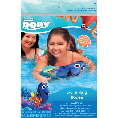 Inflatable Swim Ring 17.5" Disney Finding Dory Nemo Age 3+ NEW