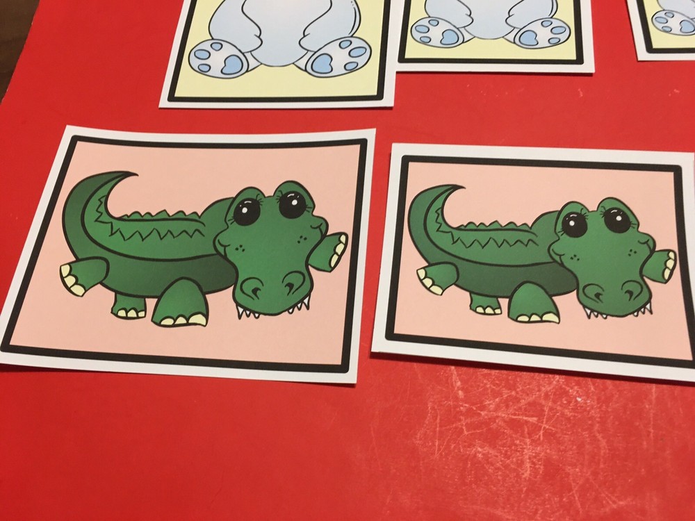 Laminated Sorting Cards - Size Sorting - 40 Cards Set