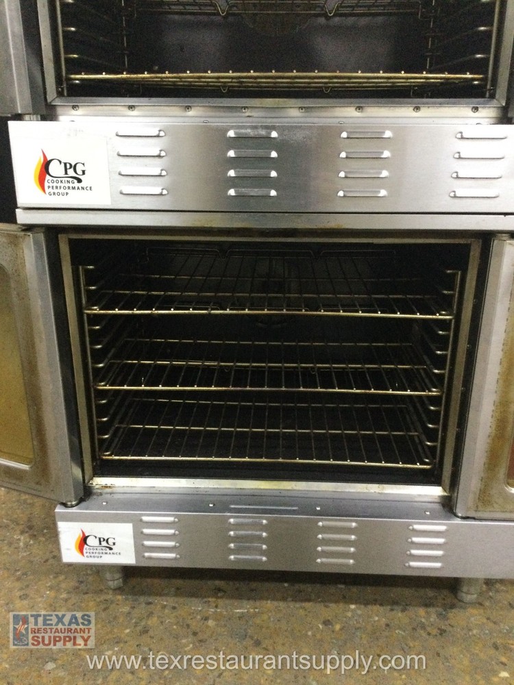CPG FGC 100 Gas LP Double Stack Full Size Convection Oven