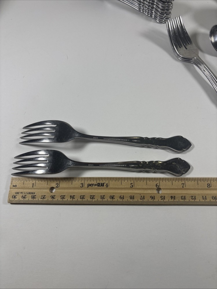 Reed & Barton Rebacraft Carriage Stainless 27 Misc Pieces Flatware Silverware