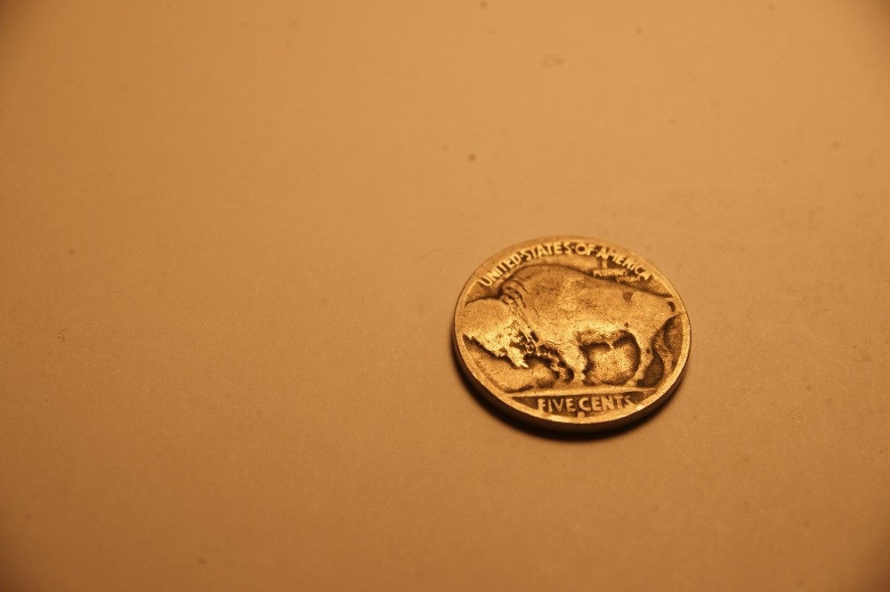 1916 D BUFFALO NICKEL RESTORED DATE 7
