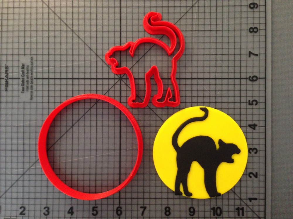 Halloween - Cat Silhouette Cookie Cutter Set