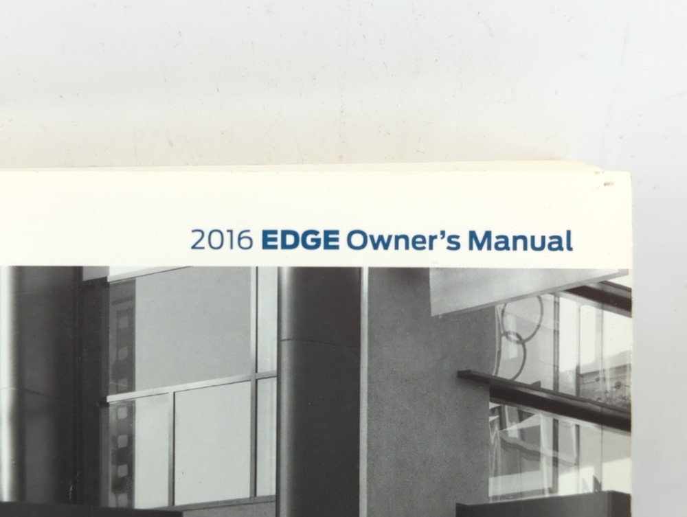 2016 Ford Edge Owners Manual Book Guide WJBJ5