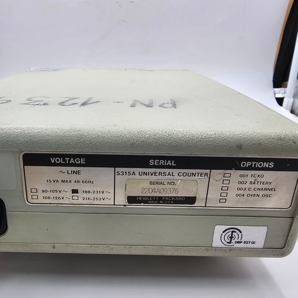 Hewlett Packard HP 5315A Universal counter