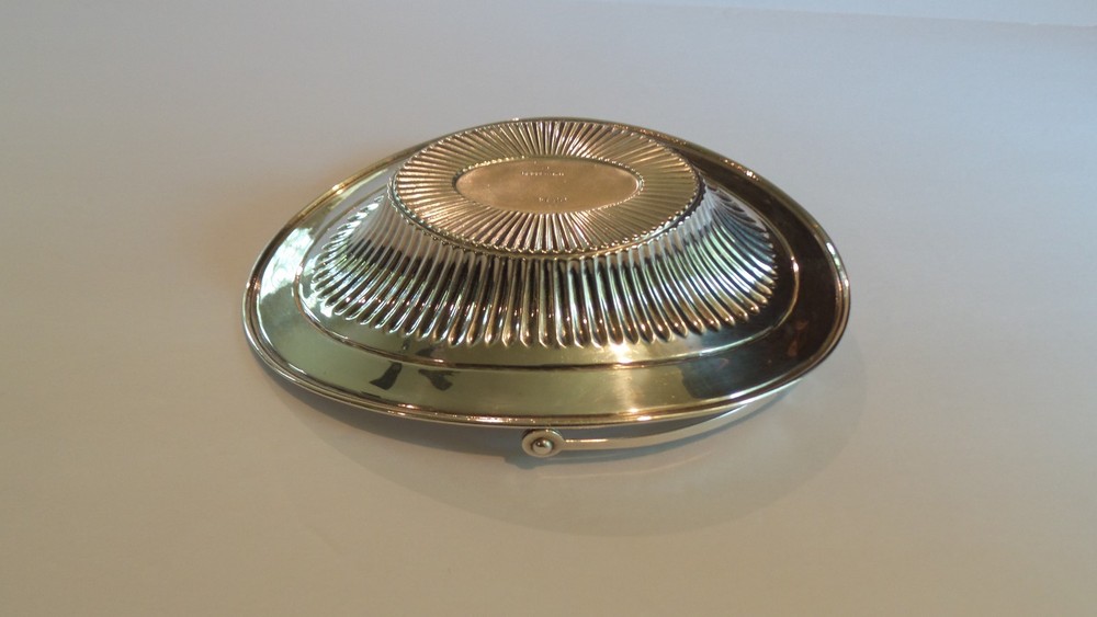 SSMC Sterling Silver Swing Handle Basket, c. 1917, 115 Grams