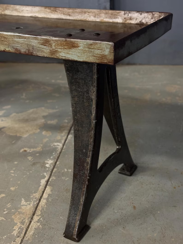 Antique Industrial Table