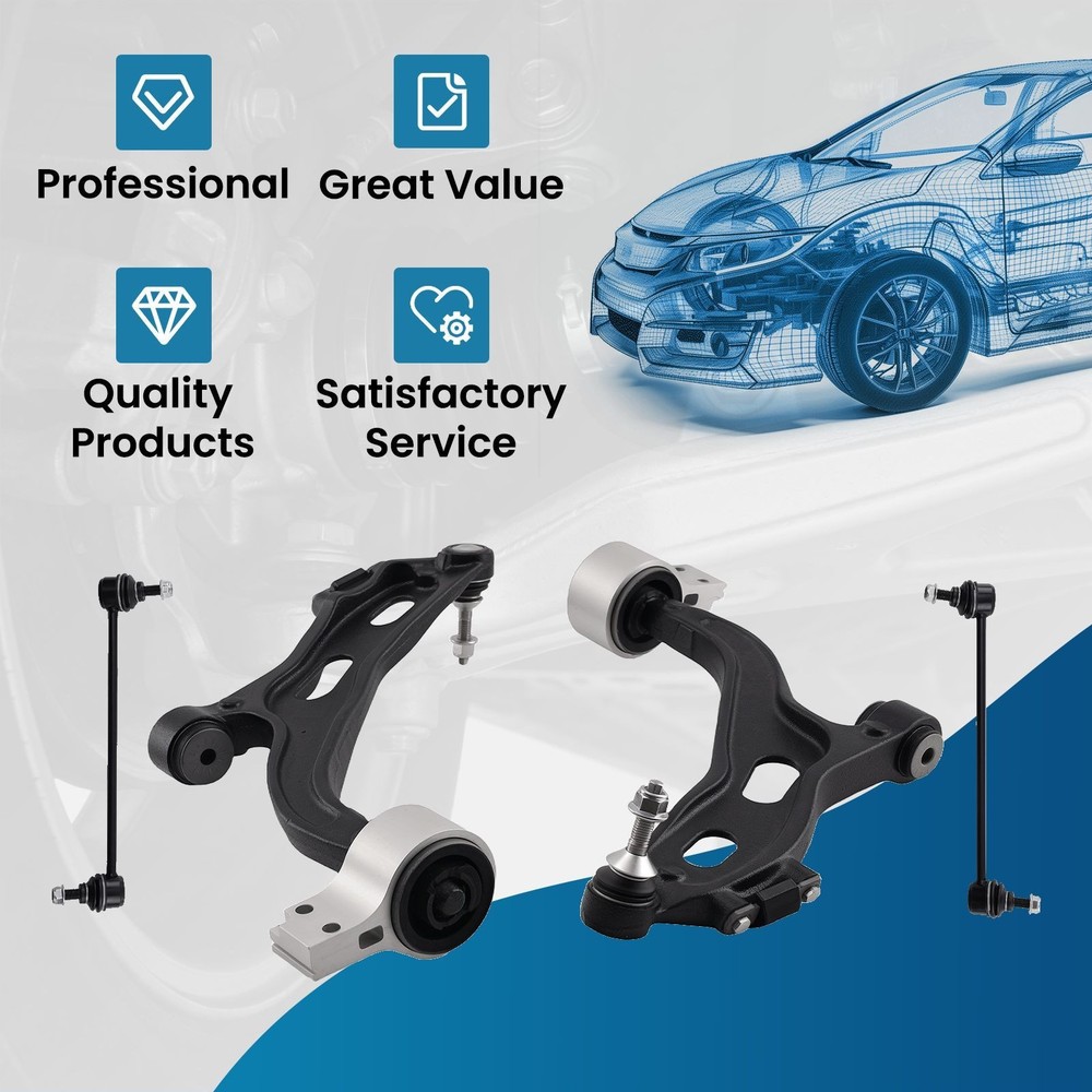 Front Lower Control Arm Stabilizer Link For Ford Five Hundred 2005 2006 2007 AWD