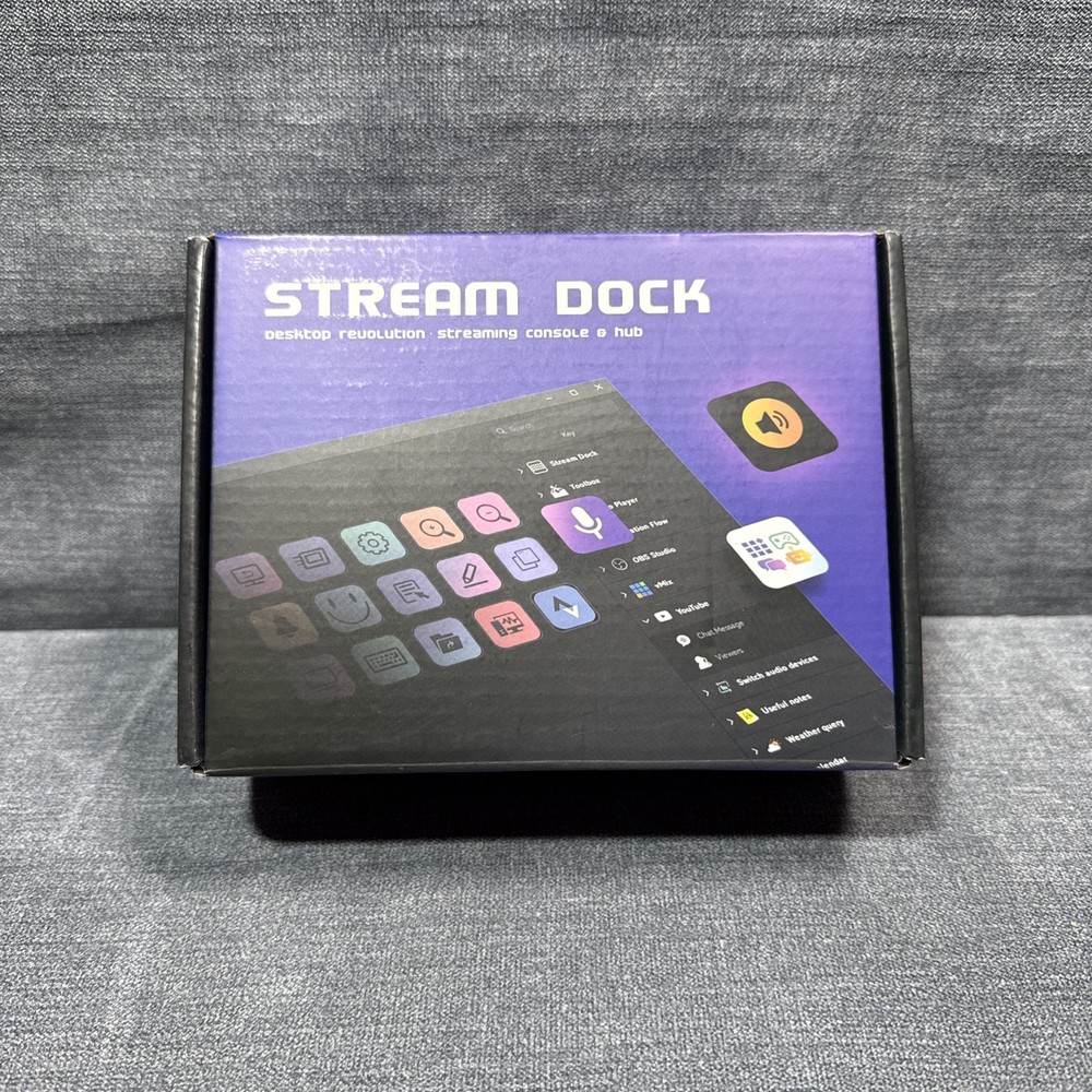 VSDINSIDE Macro Keypad Stream Dock  Controller Deck Gaming Shortcut