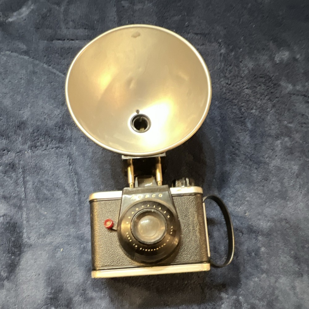 Ansco Ready Flash 620 film camera 1950s prop display