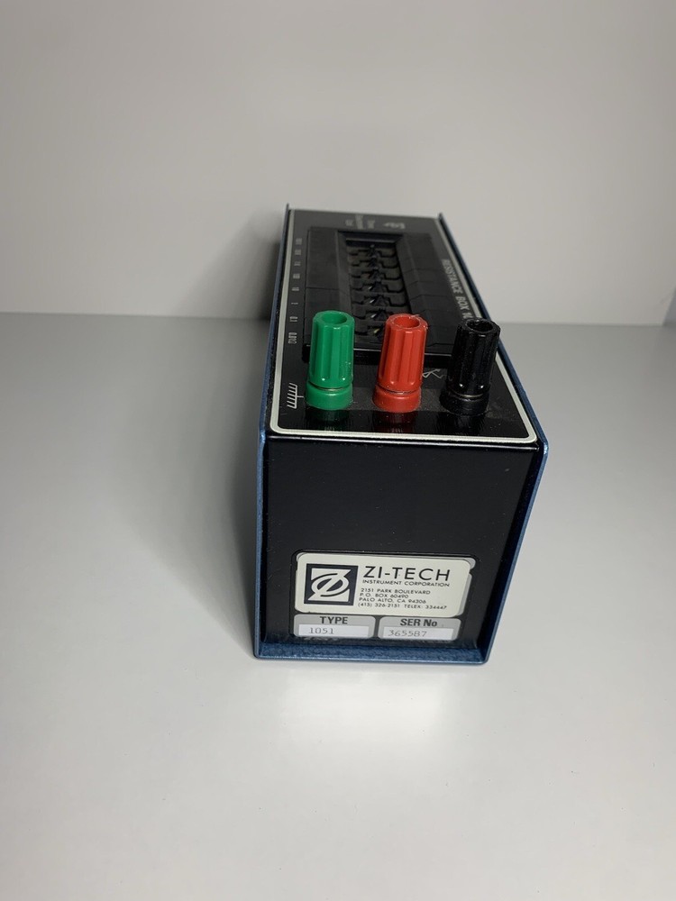 Resistance Box 1051 Time Electronics Ltd