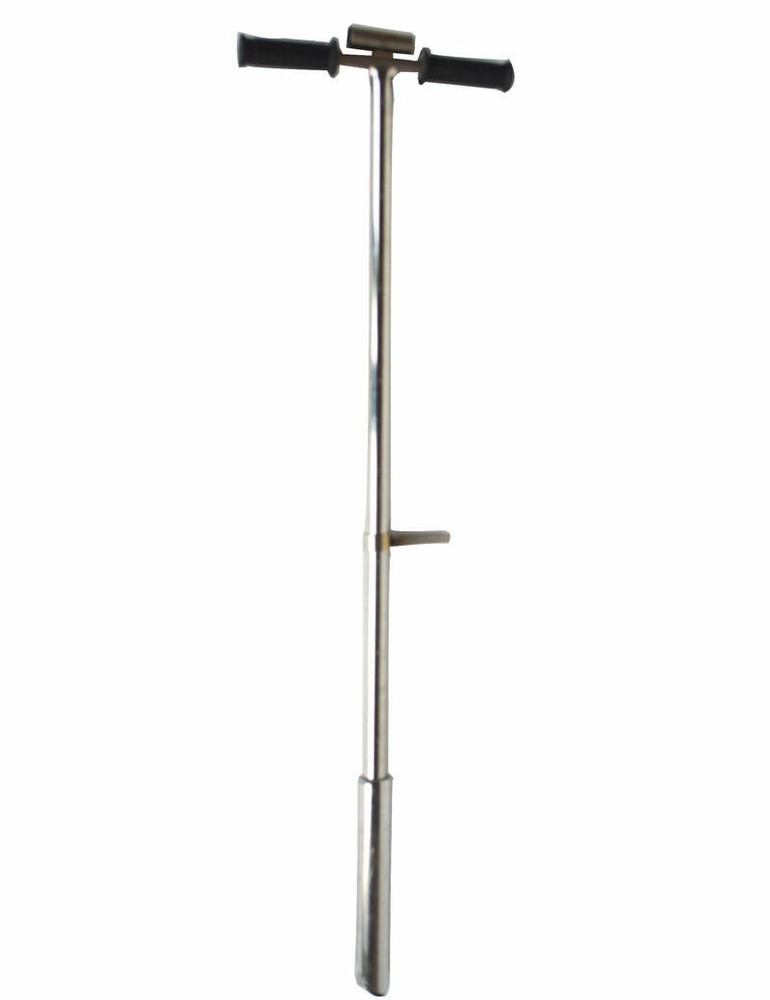 INTBUYING Soil Sample Probe 1.96" Dia.Stainless Soil Probe Tools w/ Handle