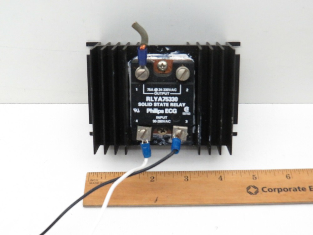 Philips ECG RLYA75330 Solid State Relay 75A 24-330VAC