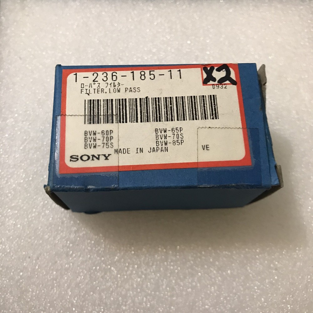 SONY FILTER, LOW PASS 1-236-185-11