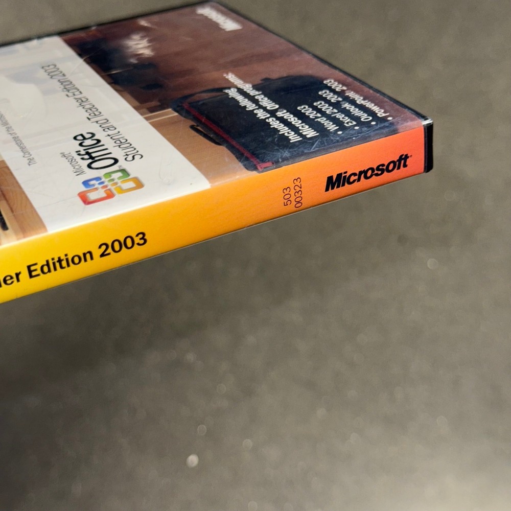 Microsoft Office Student & Teacher Edition 2003 + Disc & Key | XP/2000