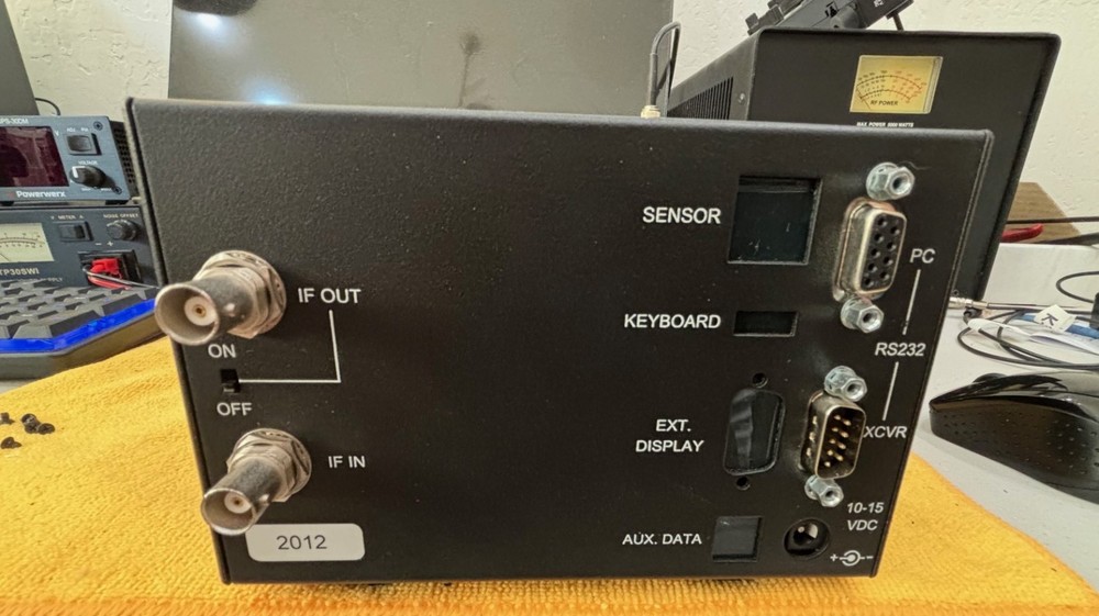 Elecraft P3 Panadapter - Works great with cables - # 2012