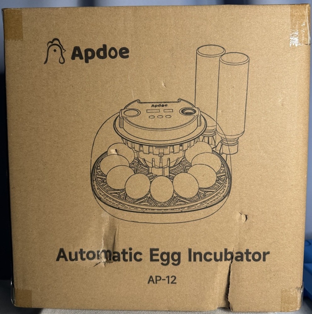 Egg Incubator with Automatic Egg Turning and Humidity Control and Temperature Co