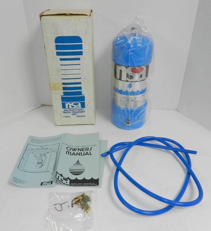 NSA Model 100S Undersink Mounted Bacteriostatic Water Treatment Filter Unit
