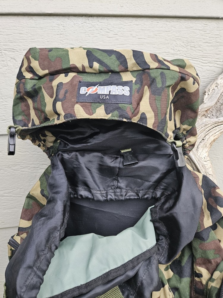 Compass USA Woodland Camo Backpack Large