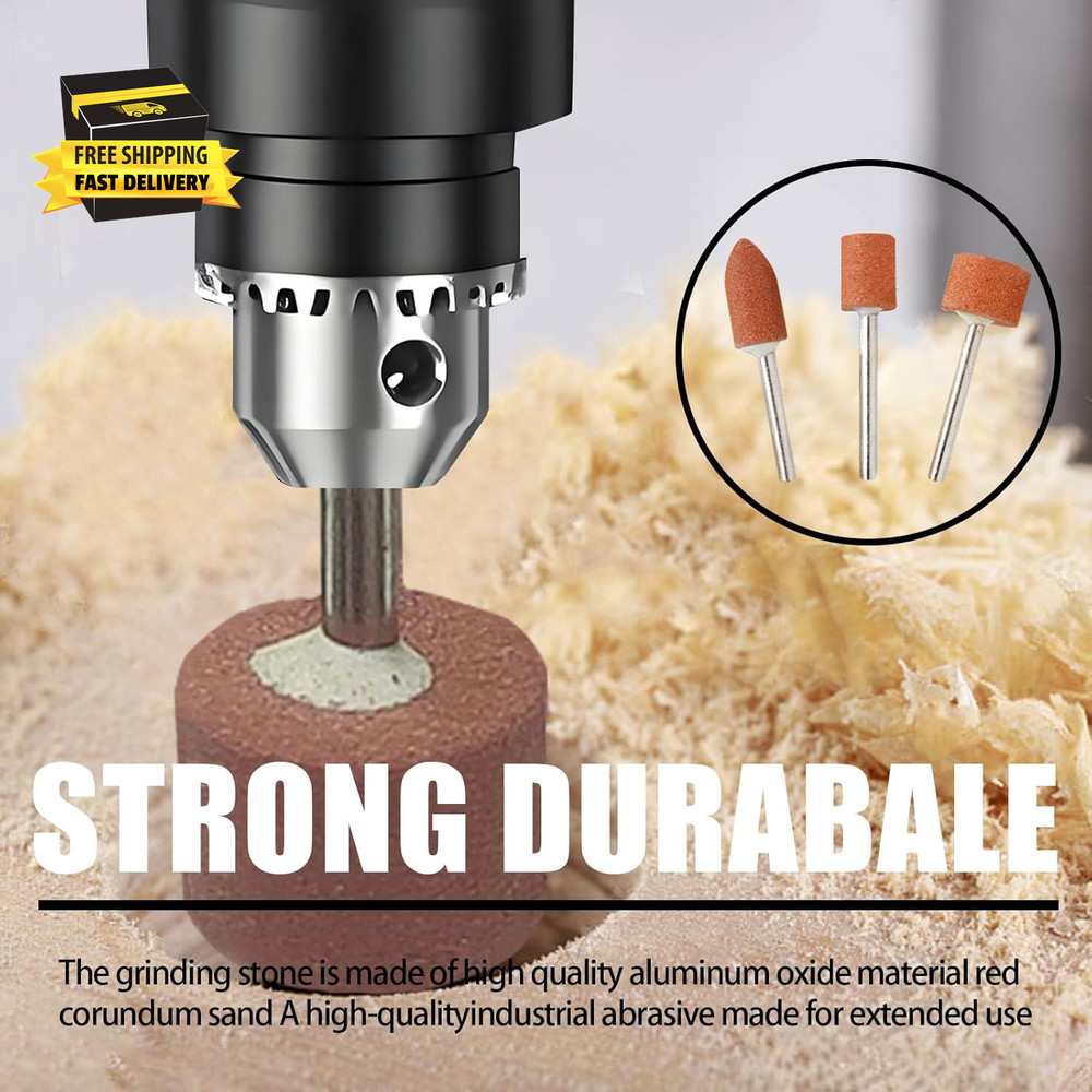 30Pcs Sanding Bits for Dremel Rotary Tool Grinding Stones Sanding Drill Bits wit