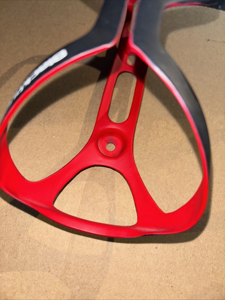 Blackburn Carbon Water Bottle Cage Red