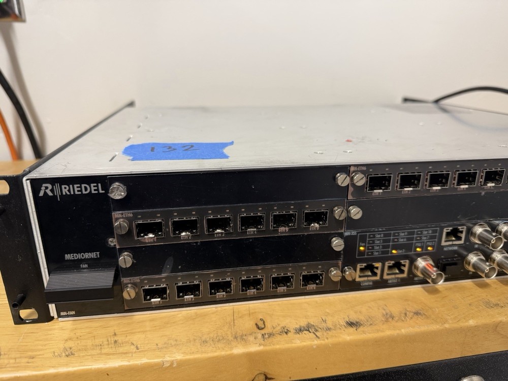Riedel MediorNet MN-2RU Rackmount Modular Mainframe