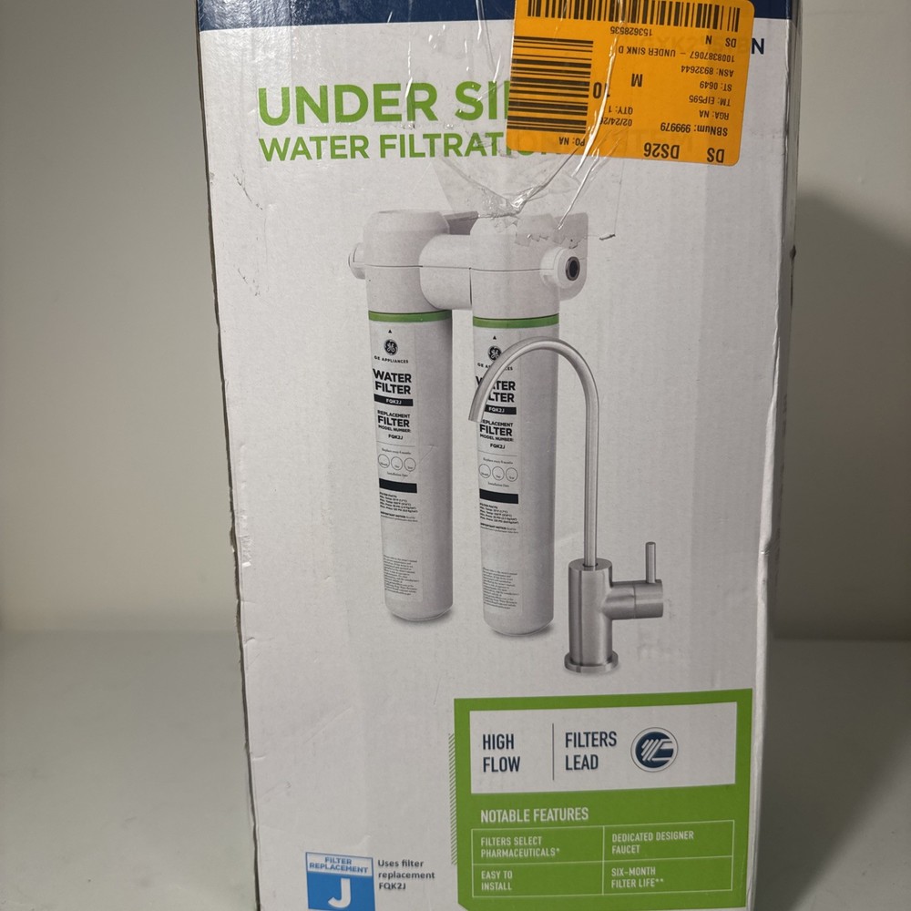 GE GXK255TBN Under Sink Dual Water Filtration System
