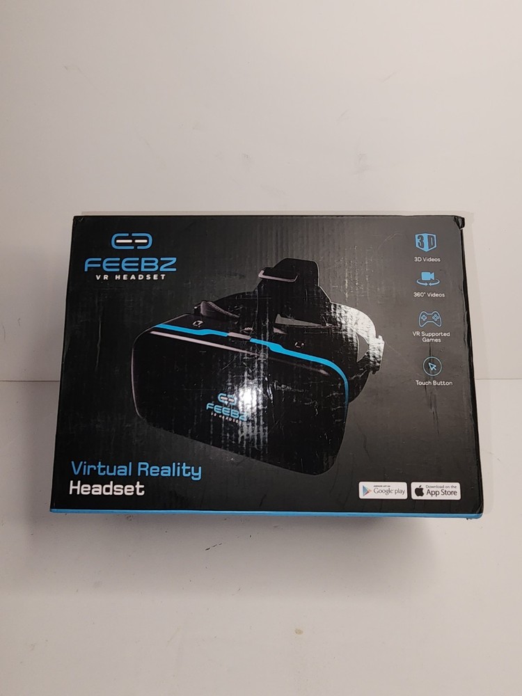 Feebz Vr Headset Blue Black