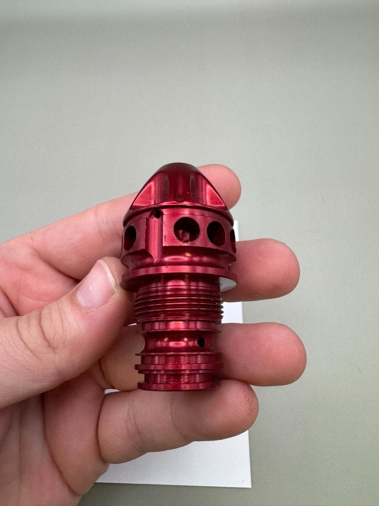 Smart Parts Ion XE Bolt Back Cap-Gloss Red