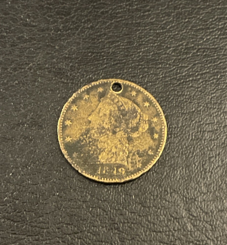1849 Liberty California Counter Token